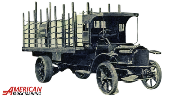 first semi truck, history of trucking